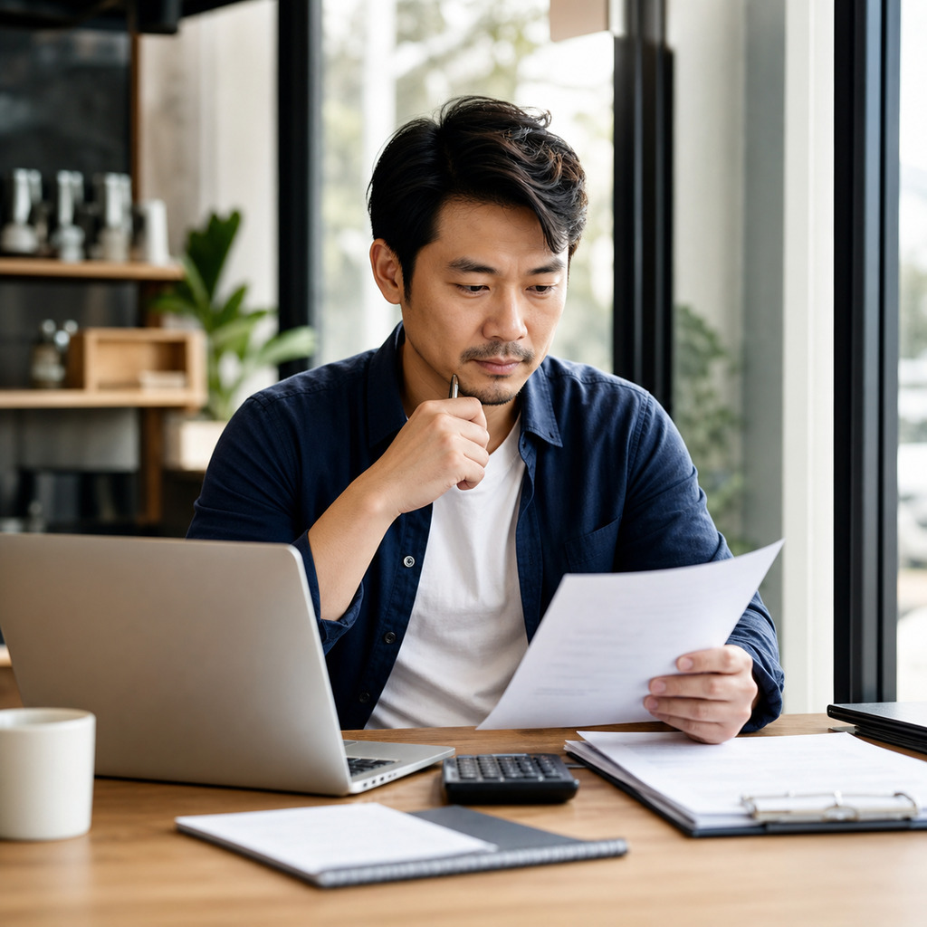 企業主個人信貸 vs 企業貸款：週轉金該怎麼借才划算？（示意圖）